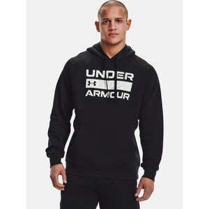 Under Armour Sweatshirt RIVAL FLC SIGNATURE HD-BLK - Mens