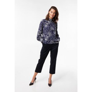 Benedict Harper Woman's Blouse Kelly Floral Navy Blue