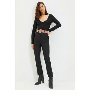 Trendyol Black Belted Trousers