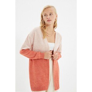 Trendyol Powder Color Block Knitwear Cardigan