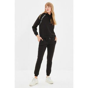 Trendyol Black Knitted Tracksuit Set