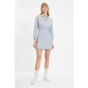 Trendyol Gray Knitted Dress
