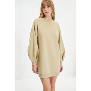 Trendyol Stone Sweat Knitted Dress