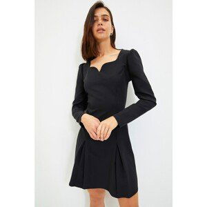 Trendyol Black Collar Detailed Dress