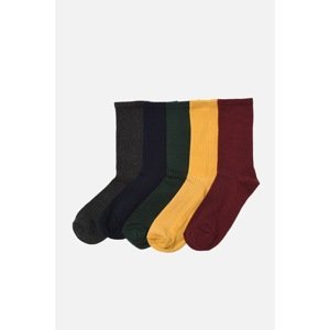 Trendyol Multicolor Men's 5-Pack Socks