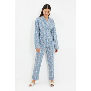 Trendyol Multi Color Knitted Pajamas Set