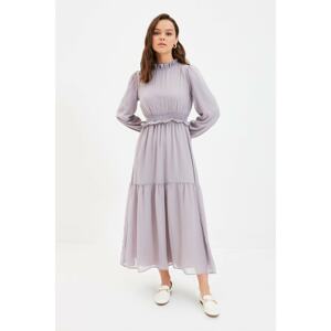 Trendyol Both Dress - Gray - Ruffle