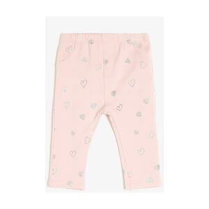 Koton Pink Baby Printed Tights