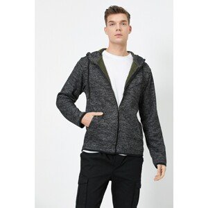 Koton Men's Black Cardigan