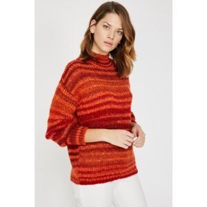Koton Women's Striped Knitwear Sweater