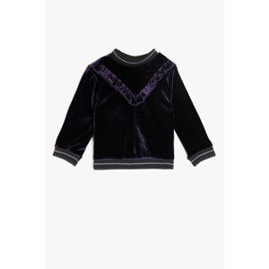 Koton Purple Baby Sweatshirt