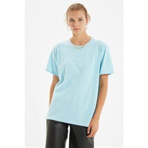 Trendyol Light Blue Knitted T-Shirt