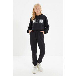 Trendyol Black Knitted Sweatpants