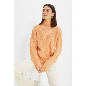 Trendyol Salmon Neck Knitwear Sweater