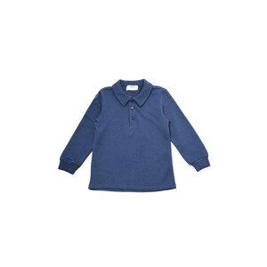 Trendyol Navy Blue Polo Neck Boy Knitted Slim Sweatshirt