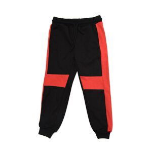 Trendyol Black Color Block Boy Knitted Slim Sweatpants