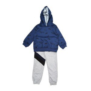 Trendyol Navy Blue Basic Boy Knitted Tracksuit Set