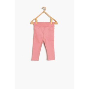 Koton Pink Baby Girl Pants