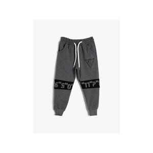 Koton Boys Gray Printed Sweatpants
