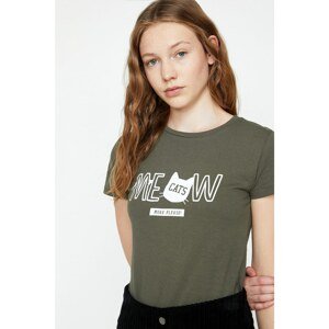 Koton Women's Green T-Shirt