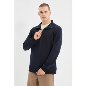 Trendyol Navy Men Regular Fit Sweatshirt