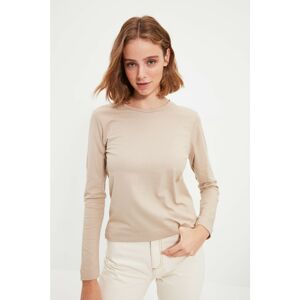 Trendyol Stone 100% Organic Cotton Basic Knitted T-Shirt