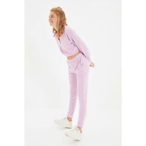 Trendyol Lilac Basic Jogger Knitted Sweatpants