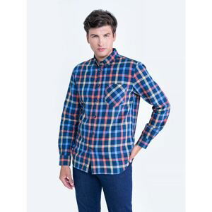 Big Star Man's Shirt Shirt 141774 Multicolor Woven-000