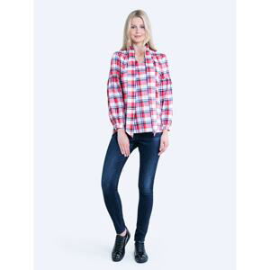 Big Star Woman's Ts_ls Shirt 141780 Brak Woven-603