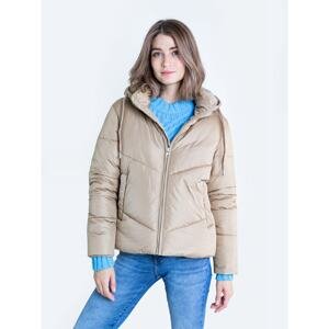 Big Star Woman's Jacket Outerwear 130231 Gold Woven-801