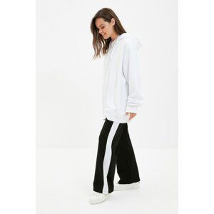 Trendyol Black Side Stripe Knitted Sweatpants