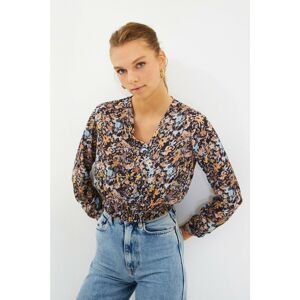 Trendyol Black Double Breasted Blouse