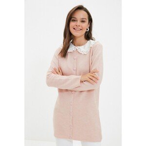 Trendyol Powder Peter Pan Collar Knitwear Cardigan