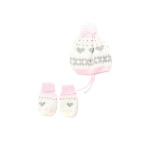 Trendyol Pink Girl Beanie-Glove Set