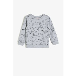 Koton Gray Baby Sweatshirt