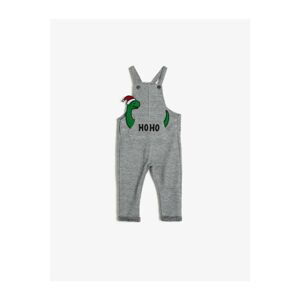 Koton Baby Boy Gray Overalls