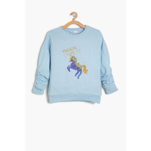 Koton Shimmer Detailed Sweatshirt