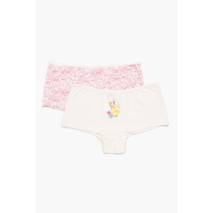 Koton White Patterned Girl's Panties