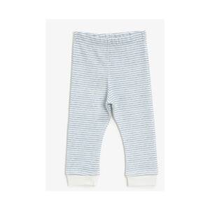 Koton Cotton Striped Regular Waist Sweatpants
