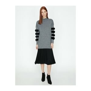 Koton Sleeve Detailed Knitwear Sweater