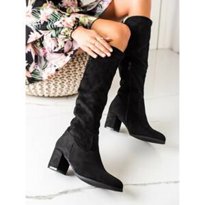 STYLISH BLACK VINCEZA BOOTS