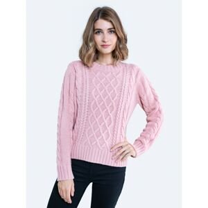 Big Star Woman's Sweater Sweater 160928 Brak Wool-600