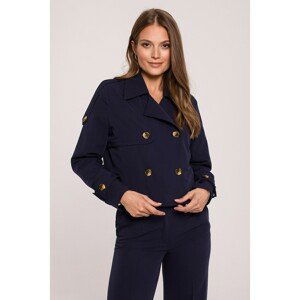 Makover Woman's Jacket K111 Navy Blue