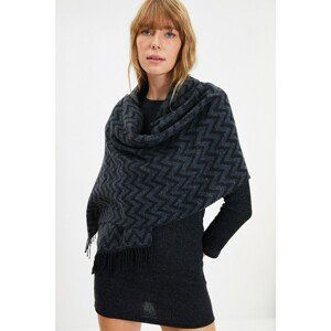 Trendyol Anthracite Women's Scarf