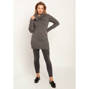 mkm Woman's Longsleeve Sweater Swe252  Melange