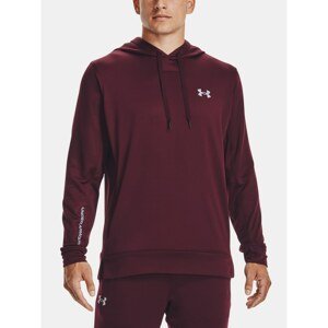 Men's Under Armour Terry Hoodie Red