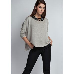 mkm Woman's 3/4 Sleeve Sweater Swe040