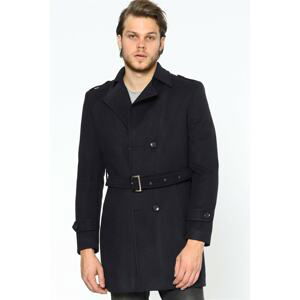 PLT8320 DEWBERRY MEN'S COAT-DARK LACİVERT