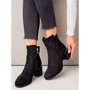GOODIN ELEGANT ANKLE BOOTS WITH MATTE HEEL