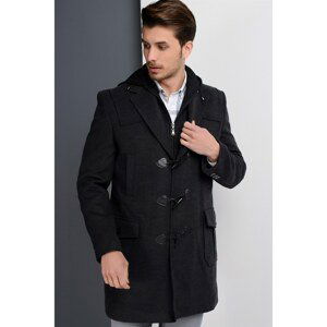 PLT8373 DEWERRY MEN'S COAT-DARK ANTHRACITIS